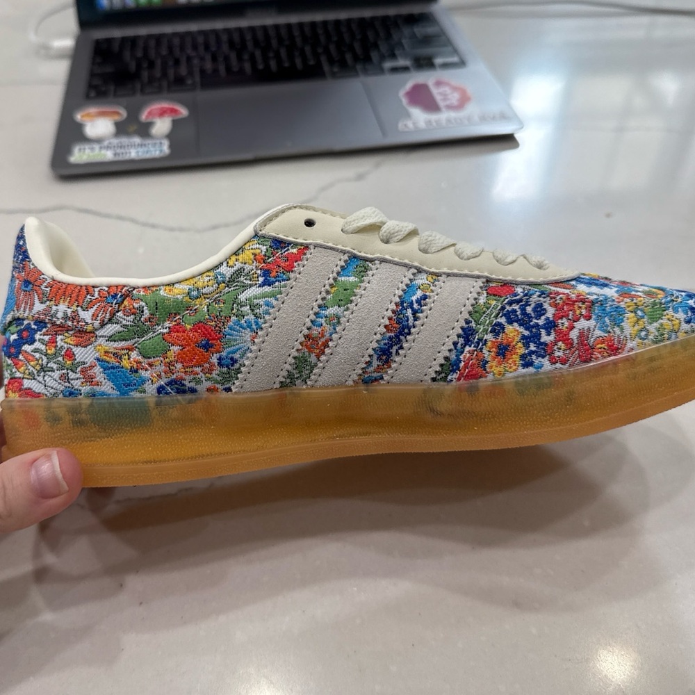 Adidas Originals Liberty Floral Sneakers - Women’s 6.5 - New Without Box
